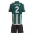 Manchester United Victor Lindelof #2 Replika Babykläder Borta matchkläder barn 2023-24 Korta ärmar (+ Korta byxor)